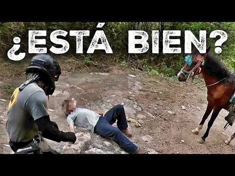 ENCUENTRO un SEÑOR TIRADO en el SUELO y no sé QUÉ LE PASA (S20/E17) VUELTA AL MUNDO EN MOTO SINEWAN