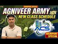 Agniveer Army 2026 New Class Schedule
