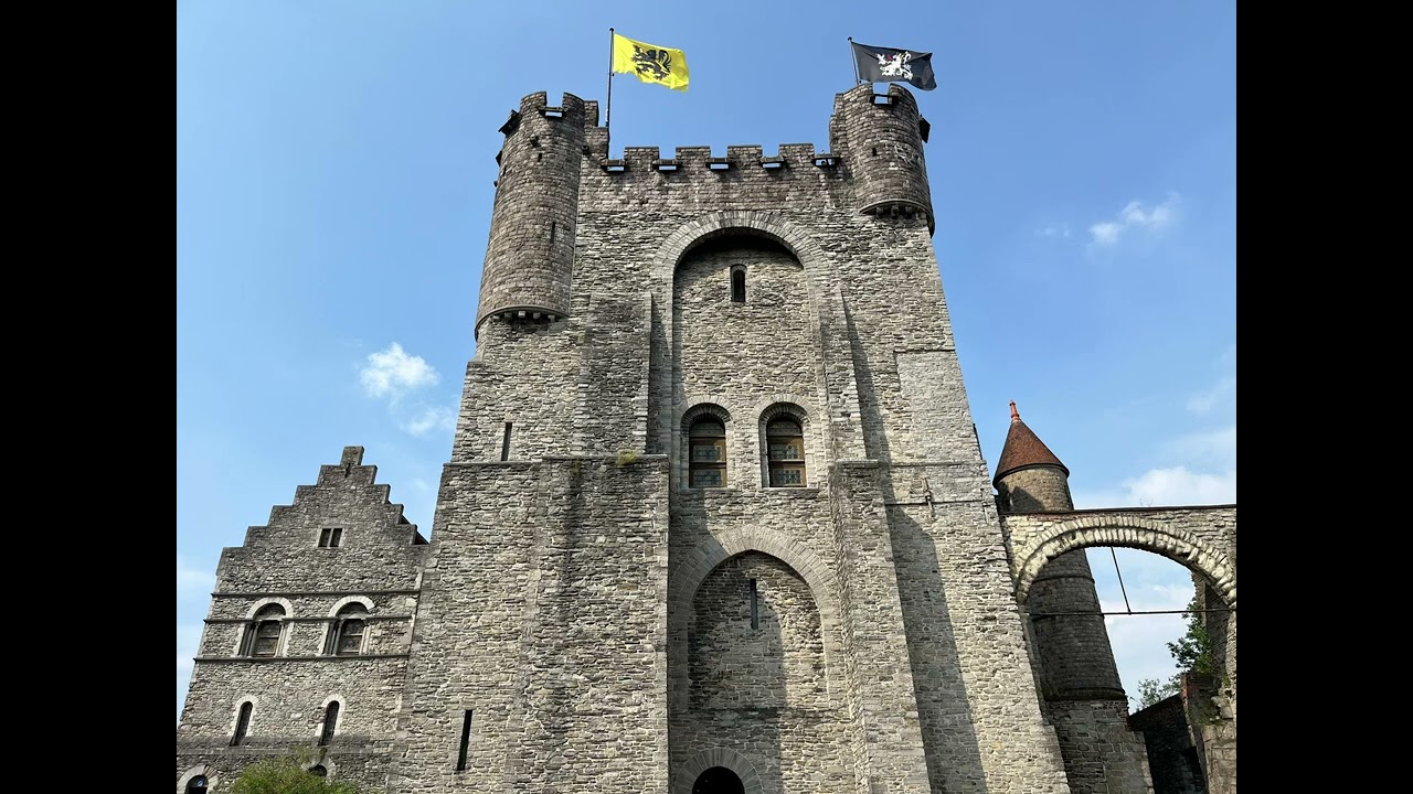 Castillo de los Condes en Gante Parte 1