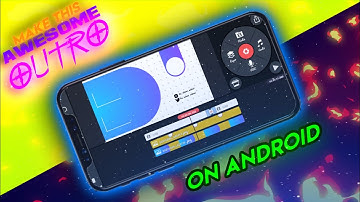 Make a cool looking Outro on Android / Pixel lab & Kinemaster Tutorial /Silent Editor/ 2021