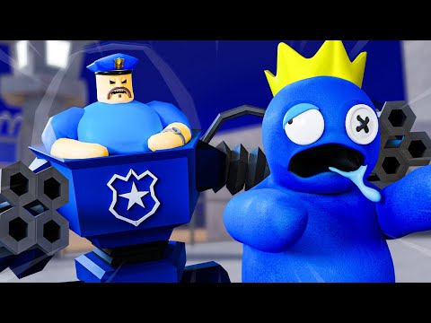 RAINBOW FRIENDS Escape BARRY'S Prison?! Rainbow Friends Animation