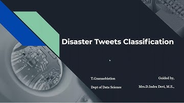 Disaster Tweets Classification || Machine Learning || Natural Language Processing