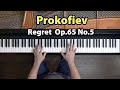 Prokofiev “Regrets” Music for Children Op.65 - P. Barton, FEURICH grand piano