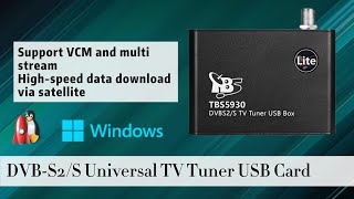 How to use TBS5930 lite with Astra