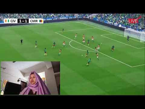 Cameroon Vs Cote D Ivoire Live I CAF Africa Cup Of Nations 2025 Full Match I PES 21 Simulation 