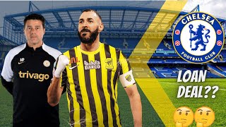 Chelsea target Benzema for January loan deal || Benzema to Chelsea || Chelsea transfer news