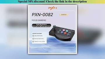 Exclusive PXN 0082 Wired Game Joystick Arcade Console Street Fighter Controller Gaming Joystick for
