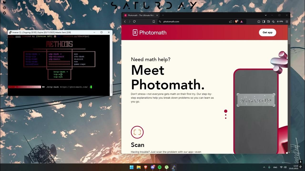 Inverse C2 Showcase VS PHOTOMATH[.]COM BEST C2/API/BOTNET 2024 - YouTube