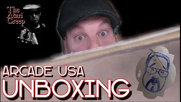 Unboxing a package from Willie of Arcade USA | The Atari Creep