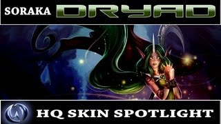 League of Legends: Dryad Soraka (HQ Skin Spotlight)