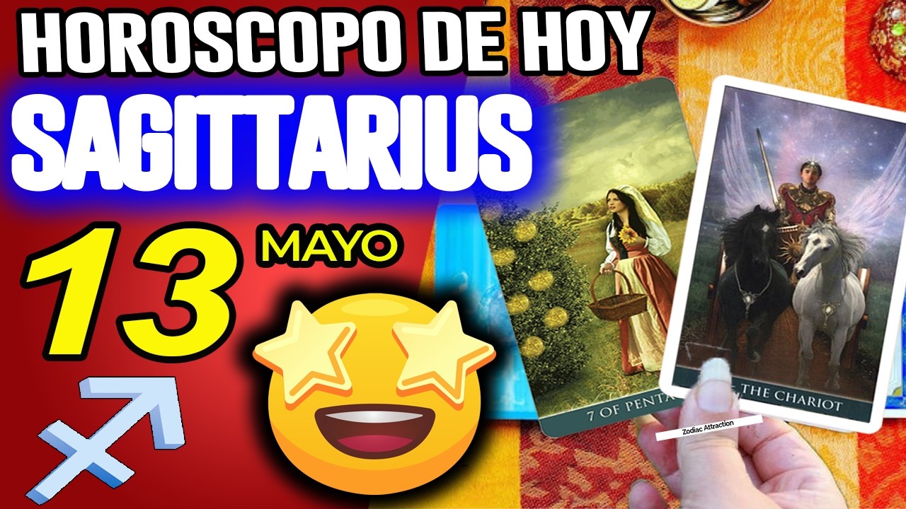 SAGITARIO ♐ LLEGA UN MILAGRO Horóscopo De Hoy 13 De Mayo 2026 | Mhoni ...