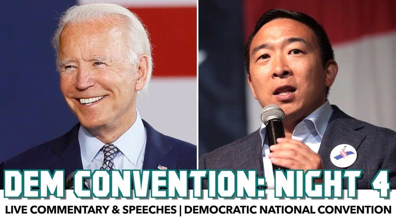 DNC 2020 Night 4 | Live Commentary & Speeches
