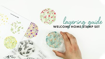Altenew Layering Video - Welcome Home