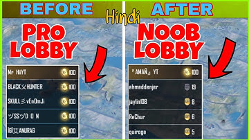 How To Get Noob Lobby Every Time In Pubg Mobile | Get 20+ Kills in Every Match Pubg Mobile