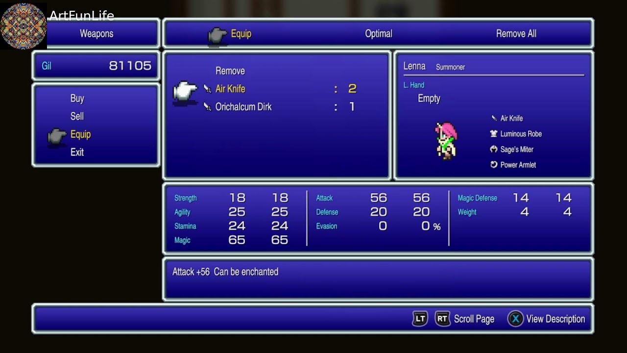 ArtFunLife No Commentary Gameplay Stream