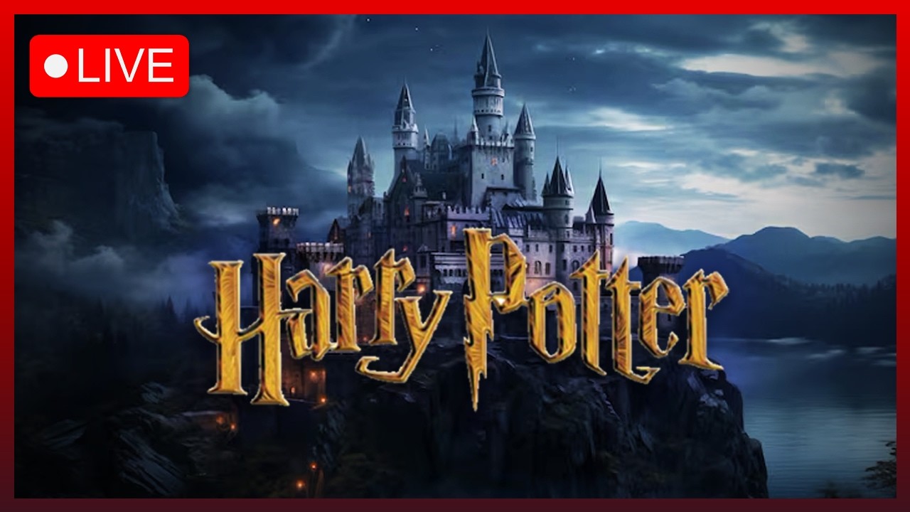 Finishing a Patron Sketch of Rubeus Hagrid… Cozy Harry Potter Art Stream