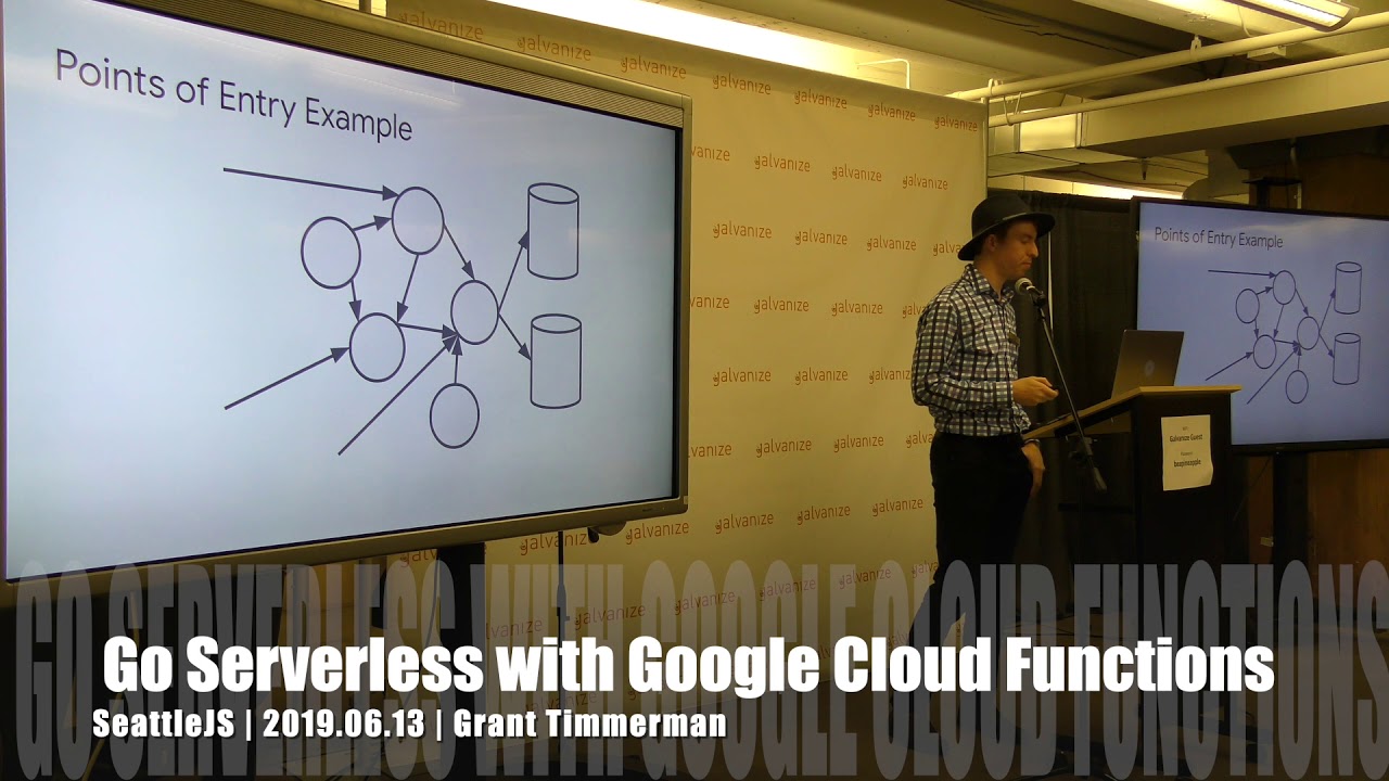 2019.06.13 SeattleJS Go Serverless with Google Cloud Functions by Grant Timmerman