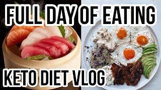 🍣 KETO FULL DAY OF EATING VLOG 03 | EATING OUT IN BOGOTA  | Manu Echeverri