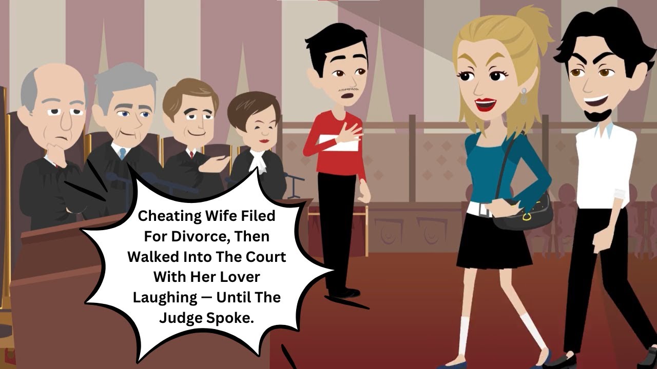Неверная жена подала на развод, а затем вошла в суд со своим любовником, смеясь, — пока...