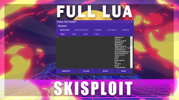 *UPDATED* ROBLOX SKISPLOIT FULL LUA *FREE* *LEGIT*