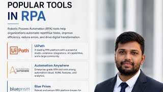 Popular Tools in RPA #rpa  #uipath #uipathcommunity #uipathlearner