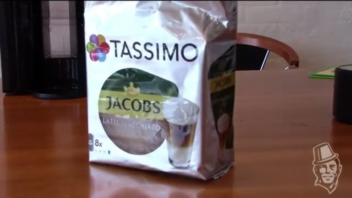 JACOBS- LATTE MACCHIATO CARAMEL 79 CAL BOSCH TASSIMO (VERY NICE ) 