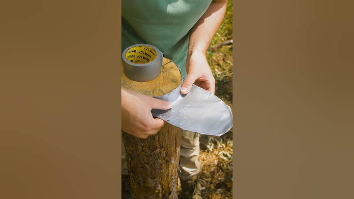 Survival skills: Making Amazing Cap from duct tape #survival #lifehacks #bushcraft #camping