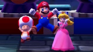 Mario Party: Star Rush - Toad Scramble Walkthrough: World 2 (2 Player)