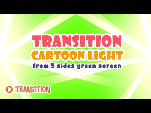 5 Animation Lightning Transitions Green Screen Effect | No copyright