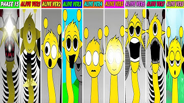 Incredibox Sprunki: Phase 15 But All Alive Version From Alive 1 Version To Alive 8 Version