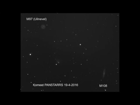 Panstarrs - M108 - M97 19-4-2016