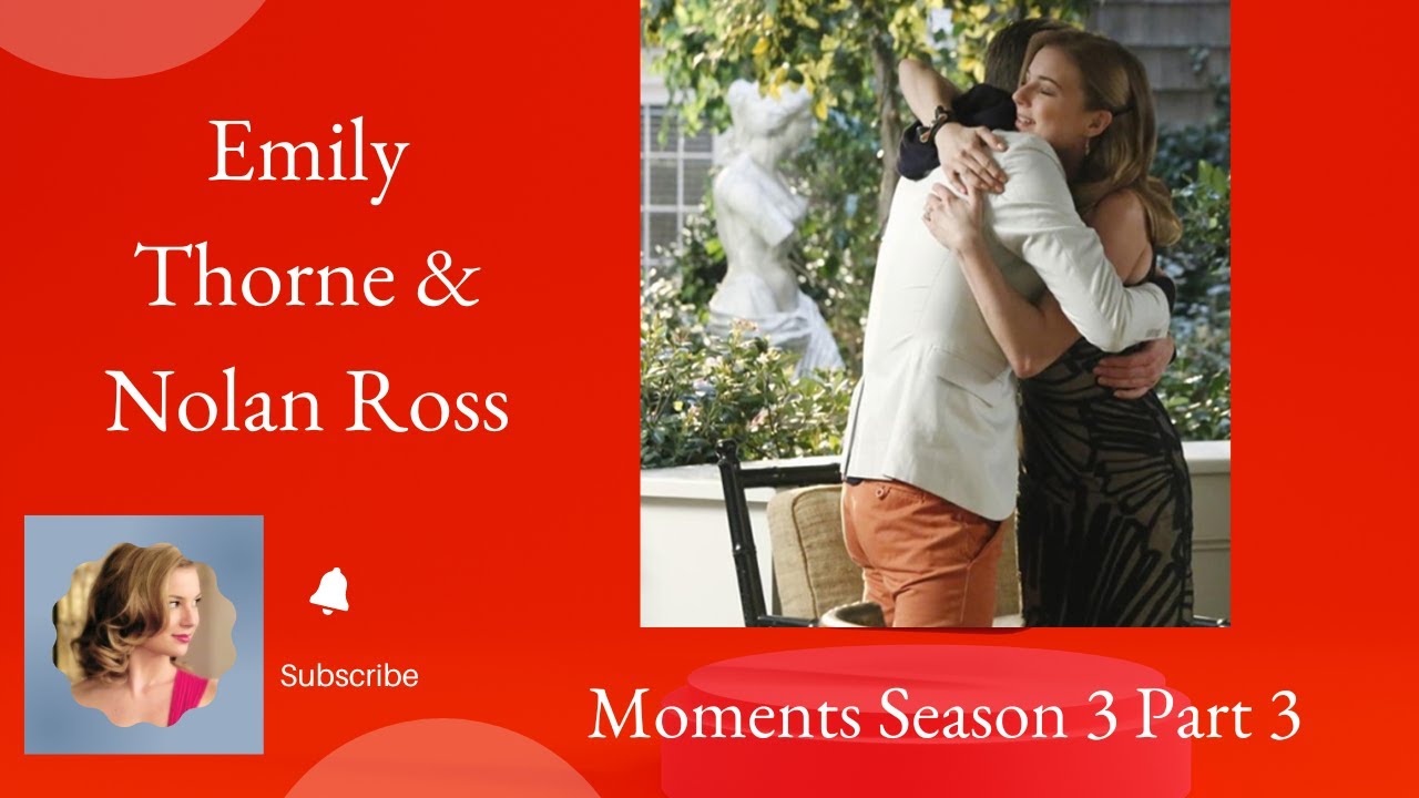 Emily Thorne and Nolan Ross moments 🌈 season 3 part 3
