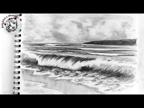 Video: Cómo Dibujar Un Paisaje Marino