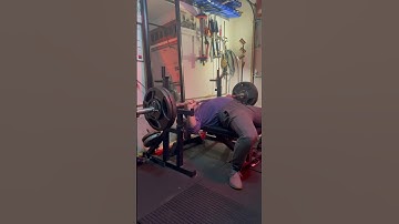 Slow tempo pause bench 235lbs