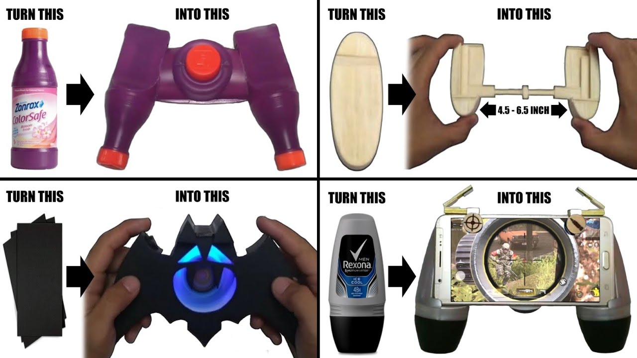 4 Amazing Mobile Gamepad You Can Make at Home | DIY Mobile Gamepad 2026