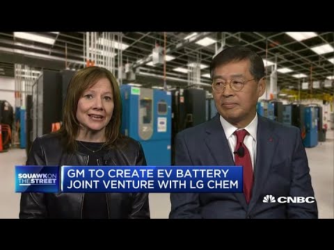 Watch CNBC's full interview with GM CEO Mary Barra and LG Chem's Shin