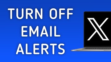 How To Turn Off Email Notifications On X (Twitter) App On PC (New Update)