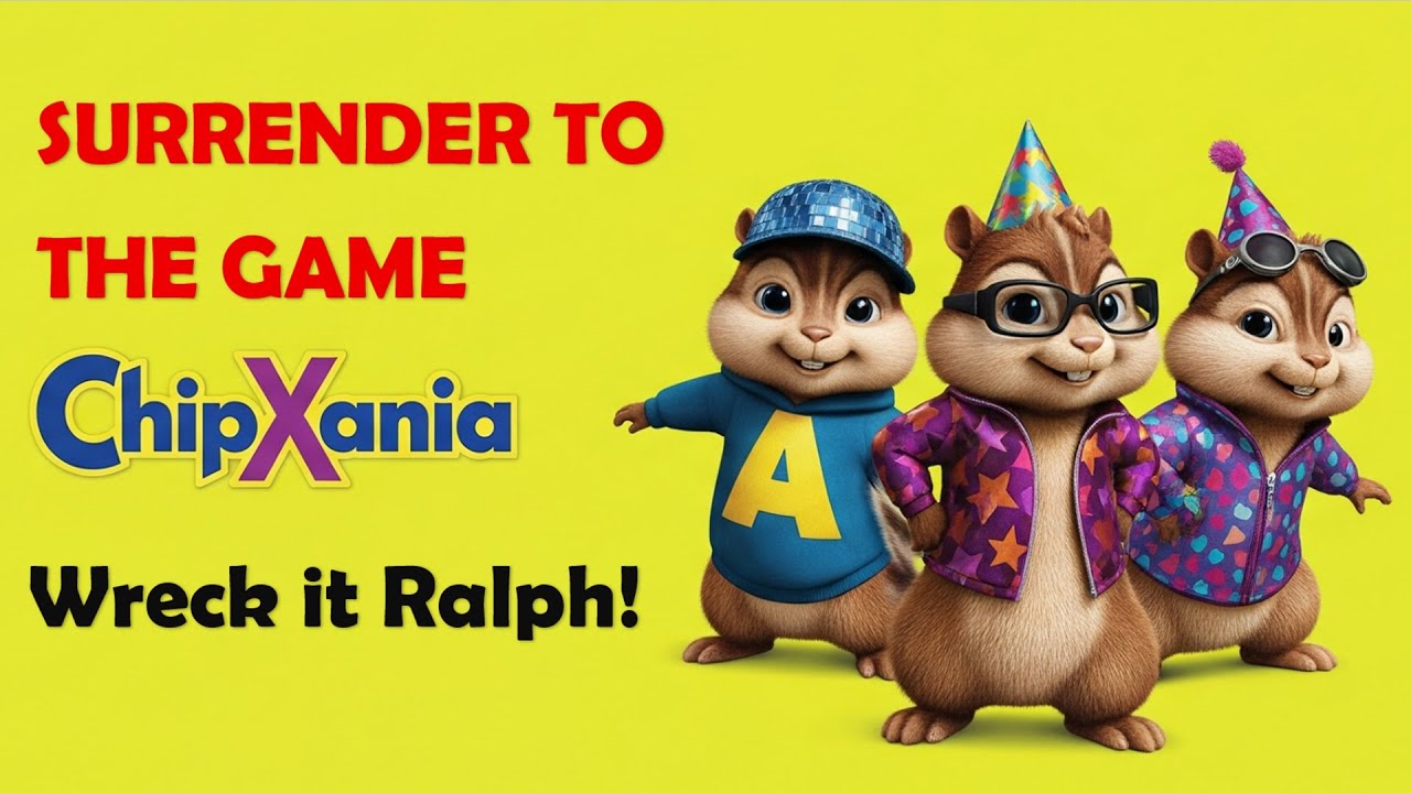 Surrender to the game - Chipmunks Original Song (Inspired from Wreck it Ralph)