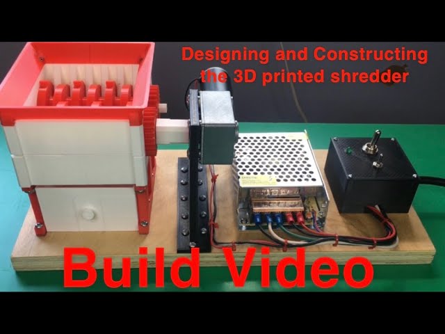 Building a Hand Cranked Shredder for Recycling Plastics — CNC Kitchen