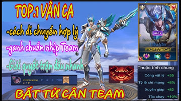 Triệu Vân đi rừng muốn xanh không khó - bí kíp bất tử cân team với soái ca Triệu Vân | TOP.1 Vân Ca