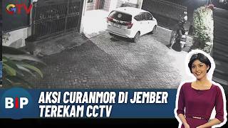 Moments Before Motorcycle Was Stolen! CCTV Captures Motorcycle Theft in Jember | FULL BIP (March 25)