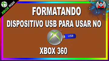 Como formatar o pen drive para xbox 360?