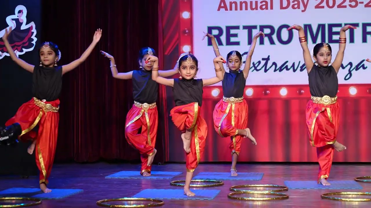 Druvi school stage performance 