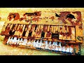 Restoration old destroyed electronic Piano | Restore piano music tools with integrated games Organ