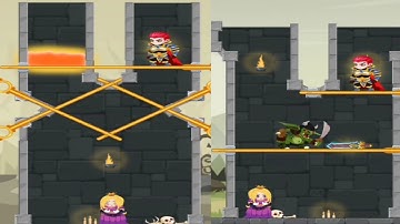 Hero Rescue - All Levels gameplay walkthrough Lvls 1-15 (Android, ios) offline