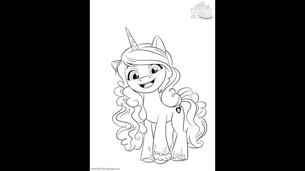 my little pony Izzy Moonbow A New Generation New movie mlp coloring ...