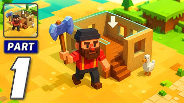 Craft Valley Building Game - Gameplay Walkthrough Part 1