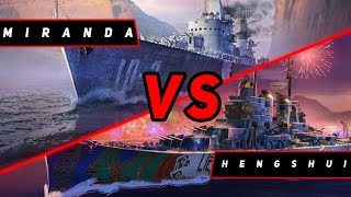 картинка: КРЕЙСЕР MIRANDA VS HENGSHUI! ЧТО ОКАЖЕТСЯ СИЛЬНЕЕ! VKPLAY TWITCH TROVO YOUTUBE МИР КОРАБЛЕЙ!