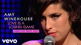 Amy Winehouse - Love Is A Losing Game (Live At The Mercury Awards / 2007) Resimi