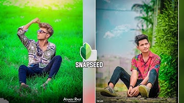 New Snapseed Photo Editing Trick | Snapseed Background Colour Change - AF EDIT